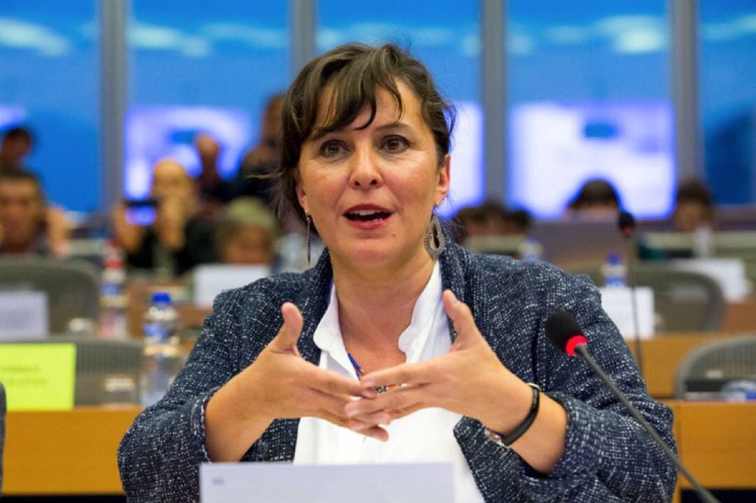 Ana Miranda en el Parlamento Europeo