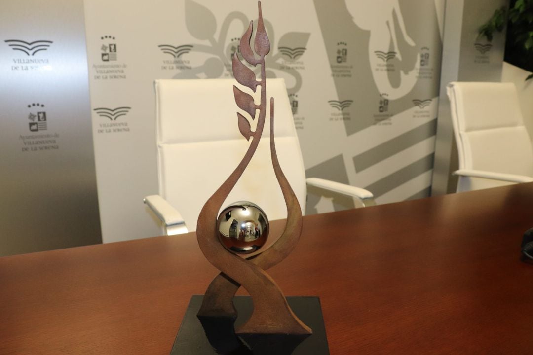 Maqueta de la escultura