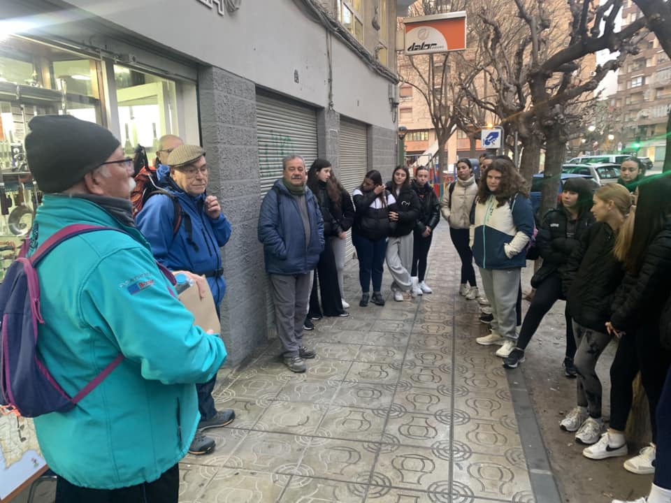 Encuentro con los alumnos del IES Las Fuentes