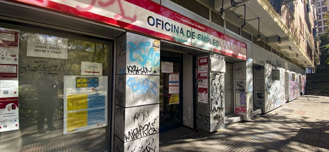 Una oficina de Empleo de la Comunidad ed Madrid