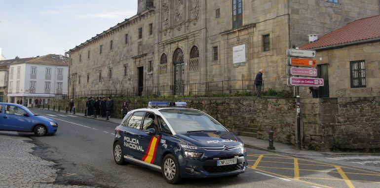 Convento de las Mercedarias, situado en el centro histórico de la capital gallega, donde el juzgado de instrucción número uno de Santiago investiga la supuesta retención ilegal de monjas de clausura