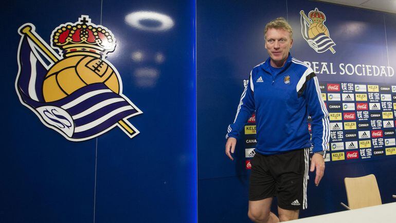 21/11/14 rueda de prensa de DAVID MOYES entrenador de la REAL SOCIEDAD