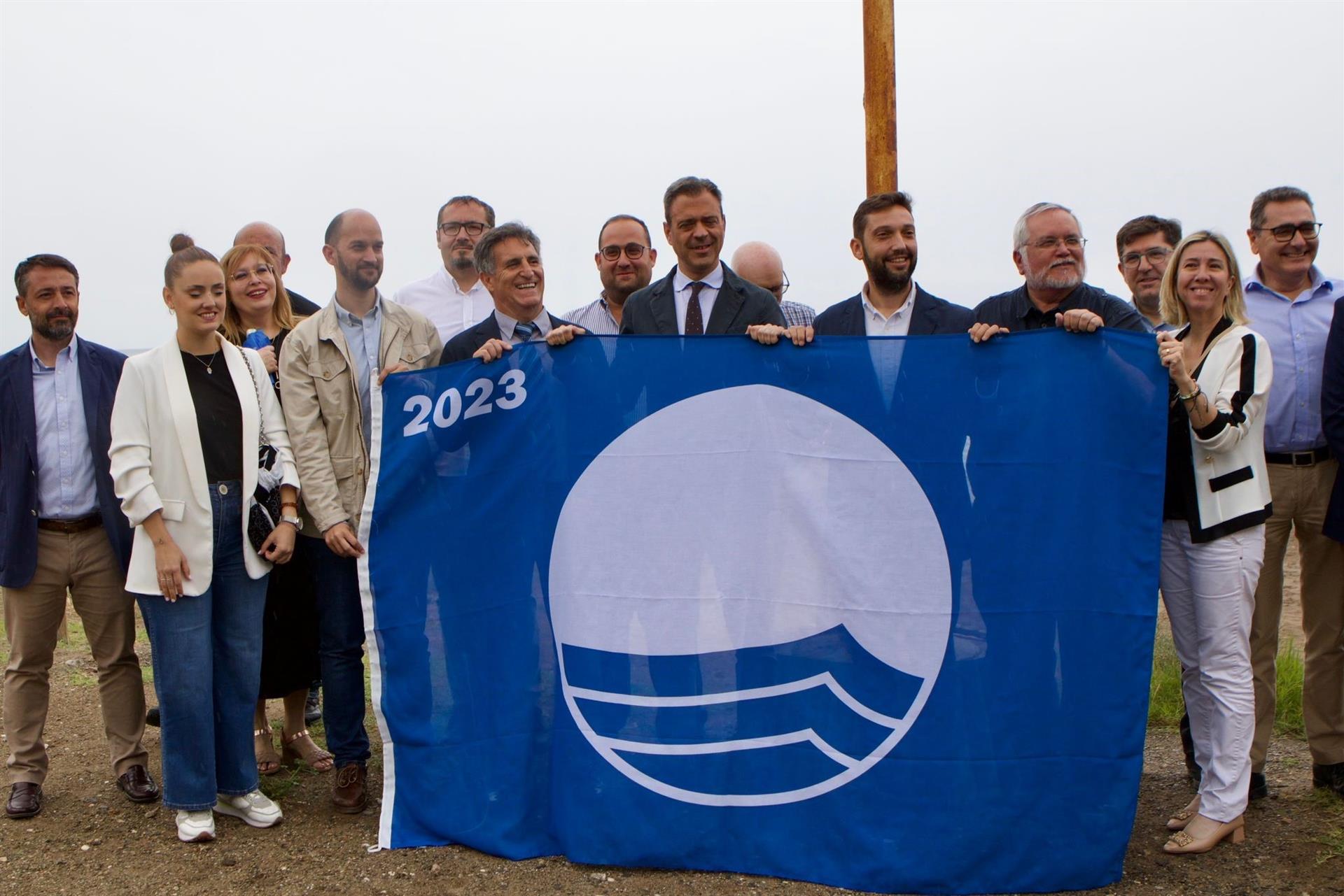 Las playas de El Portús, Las Salinas y Torre Derribada estrenan galardón este verano