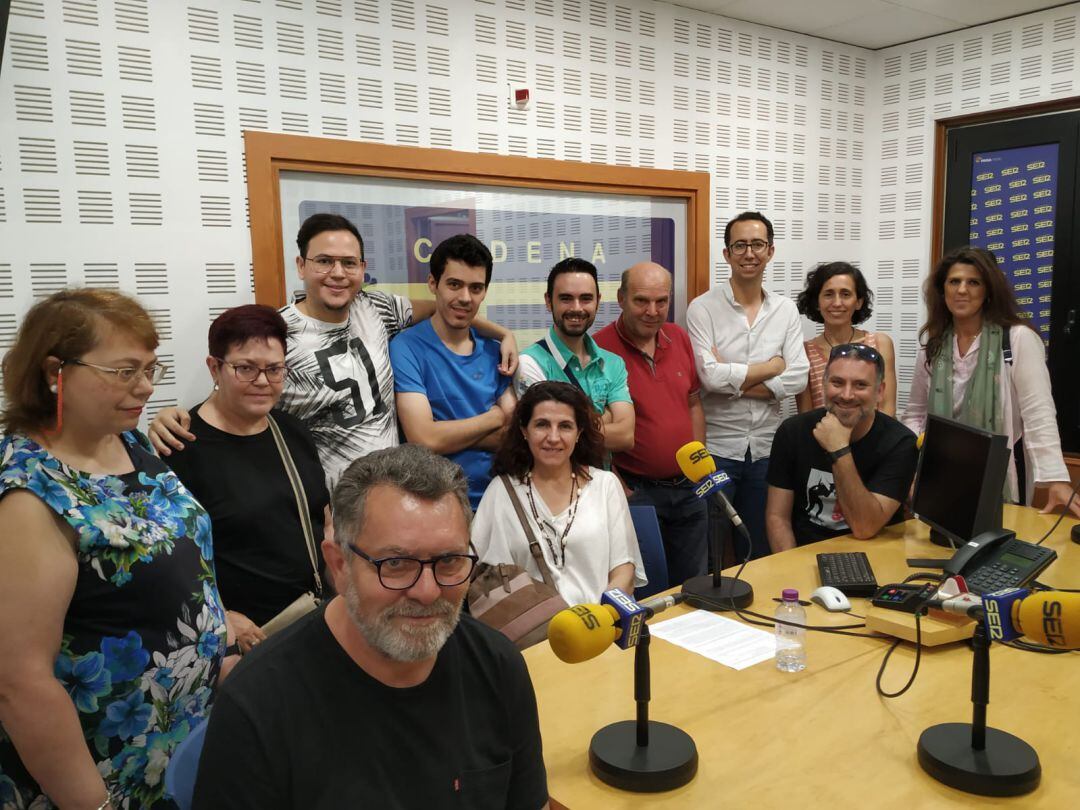Participantes del Taller de Radio de CIC Batá