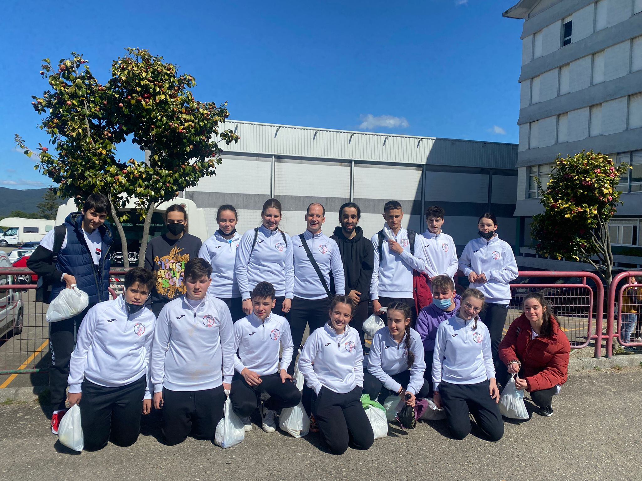 Equipo del Marbel en el Campeonato Gallego