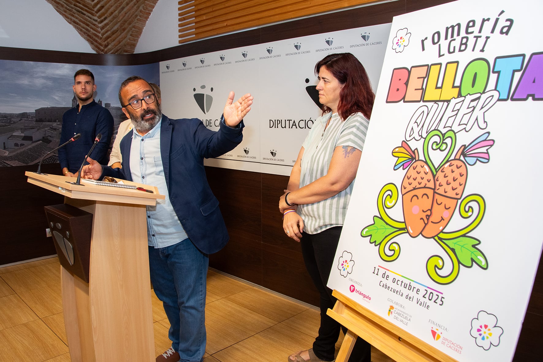 Presentación de la 'Bellota Queer', la primera romería LGBTI