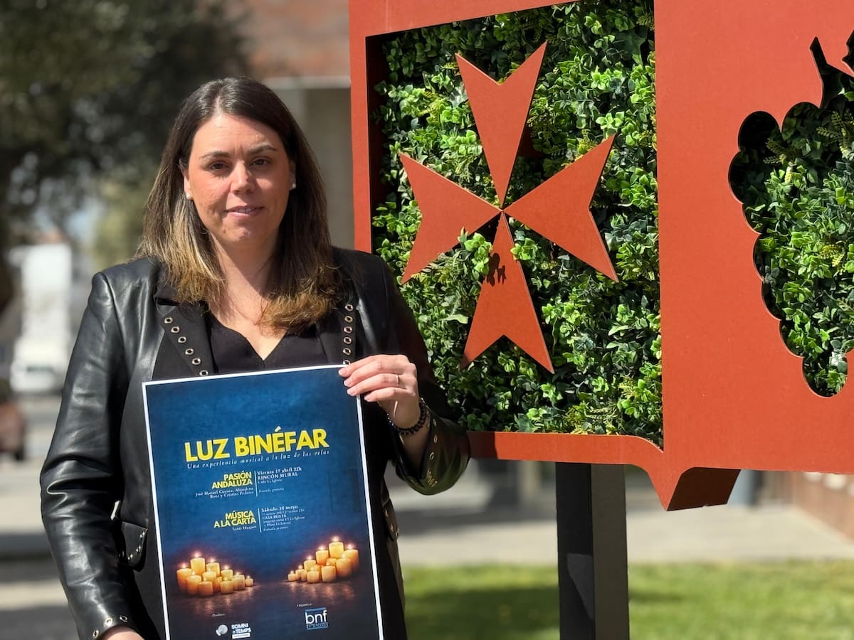Luz Binéfar arranca con ‘Pasión andaluza’, una experiencia musical íntima a la luz de las velas