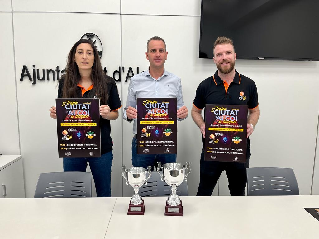 Presentación II trofeo Ciudad de Alcoy de baloncesto