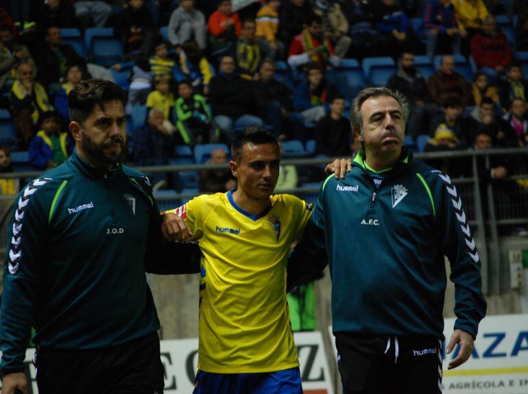 Álvaro apurará para estar en el partido ante el Hércules