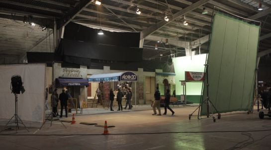 Set del rodaje del último capítulo de temporada de &#039;Cuéntame&#039;