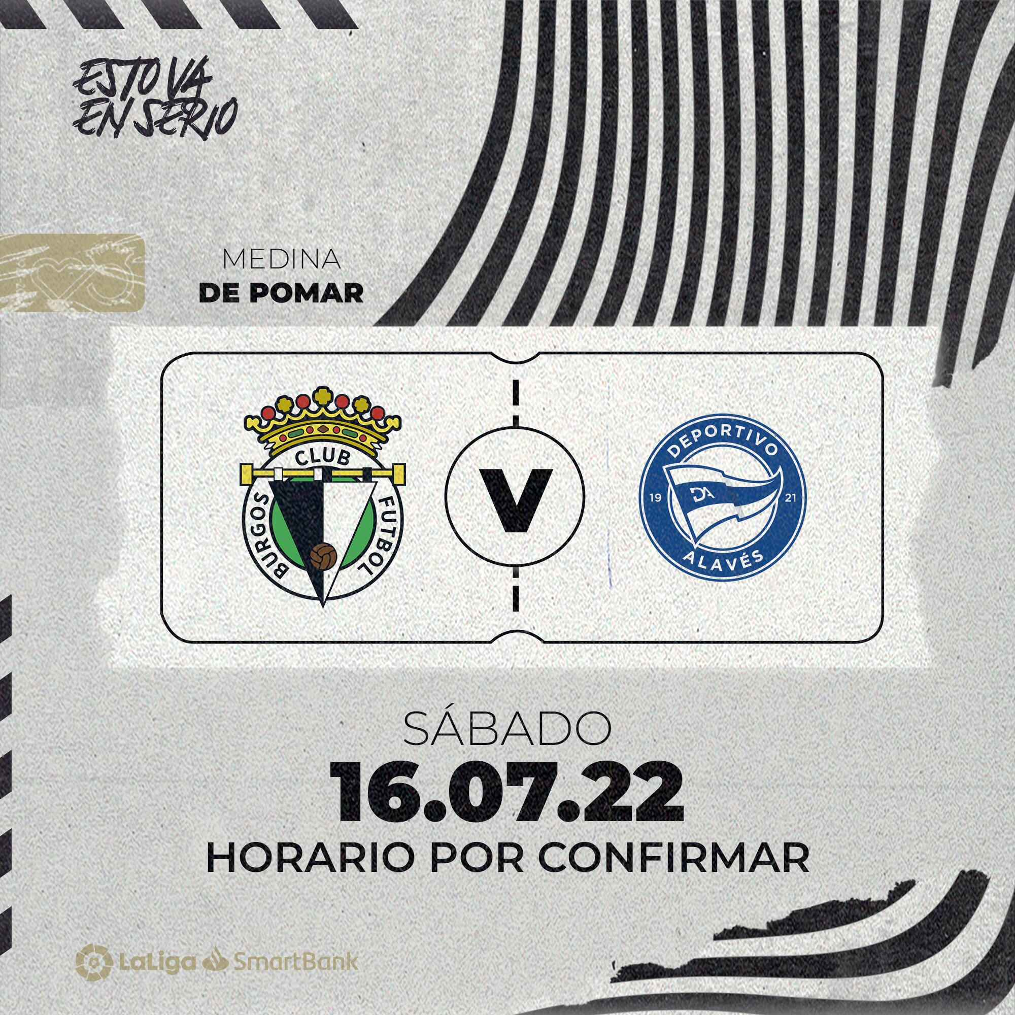 Primer amistoso del Burgos