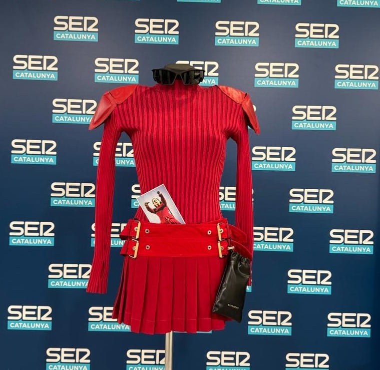 Rosalía. Vestido utilizado por la cantante durante la gira del Motomami Tour a los shows de Bilbao y Fuengirola.