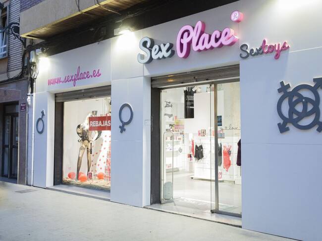 Fachada de la tienda Sexplace en València