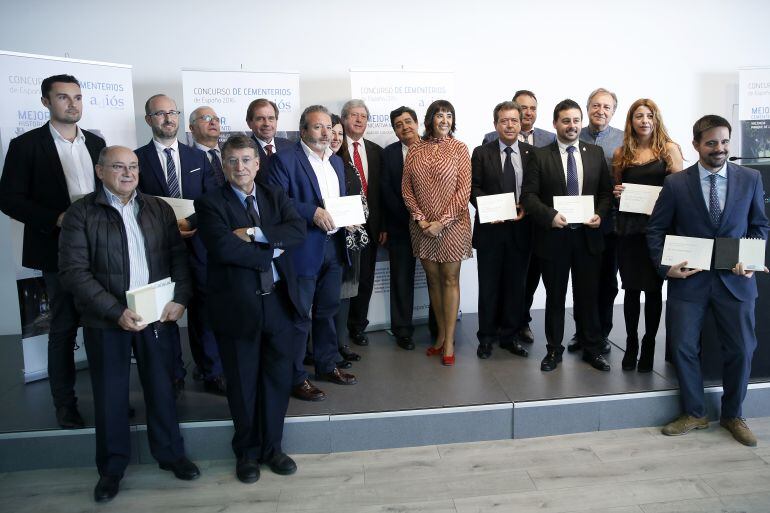 Entrega de los premios del Concurso de Cementerios 