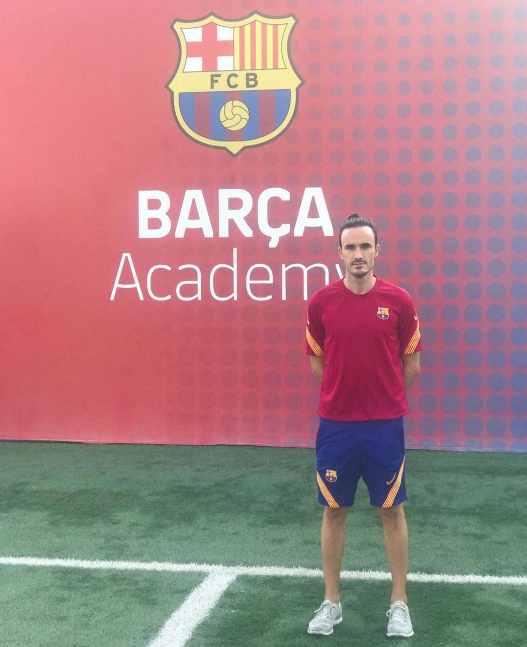 Alejandro Uribelarrea "Uri" ya forma parte de la Barça Academy en Dubái