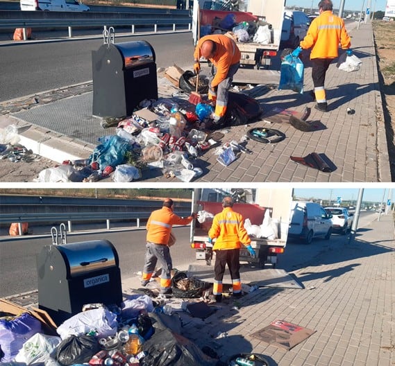 Denuncian la presencia de vertidos ilegales en el Polígono Industrial Río de Janeiro de Algete