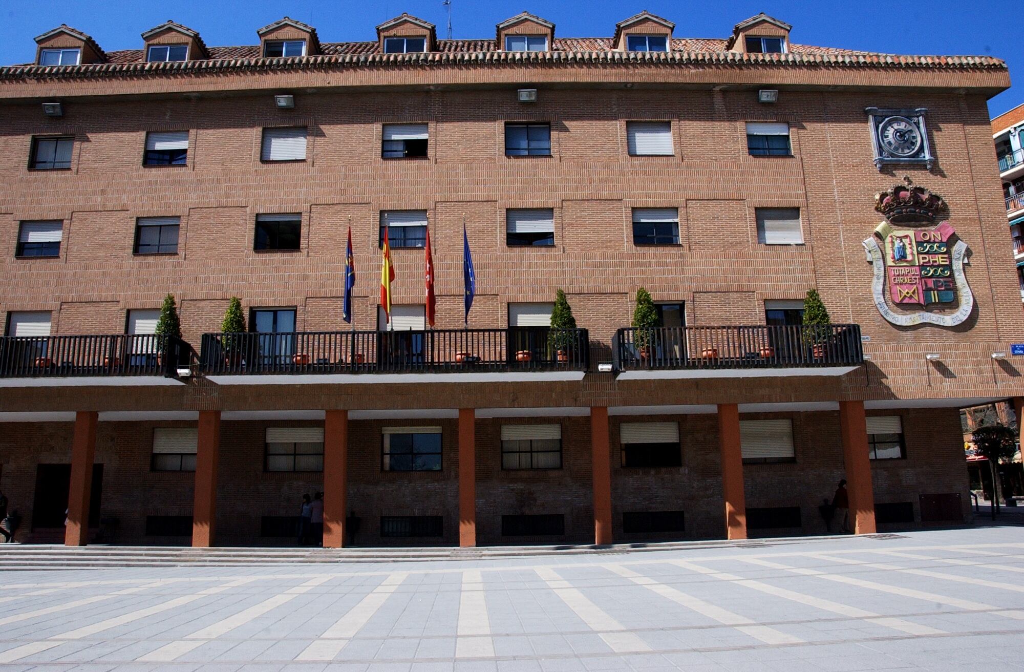 Fachada del Ayuntamiento de Móstoles