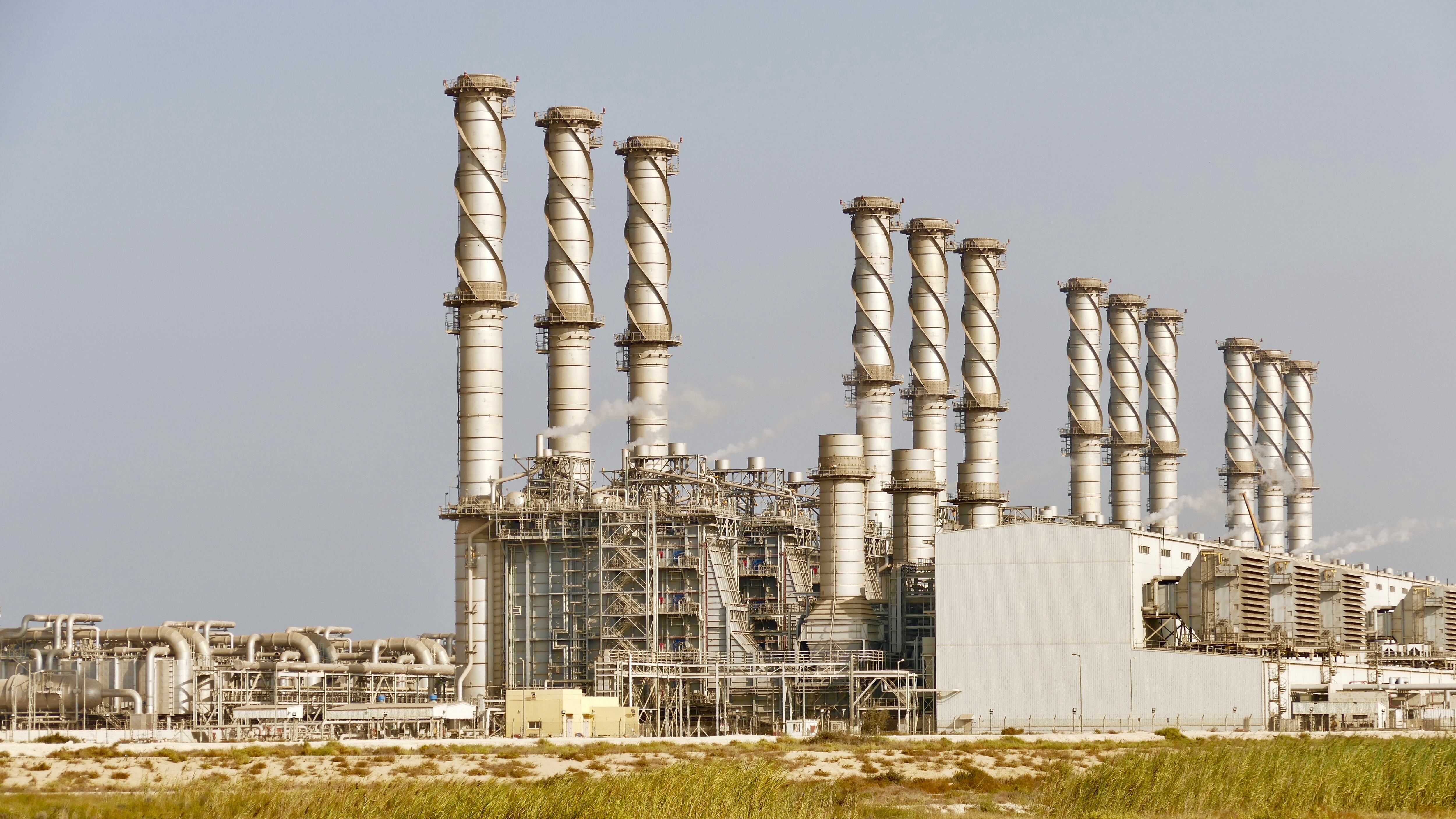 Una planta desaladora