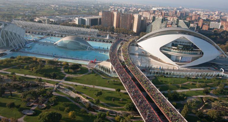 Salida Maratón Valencia 2015