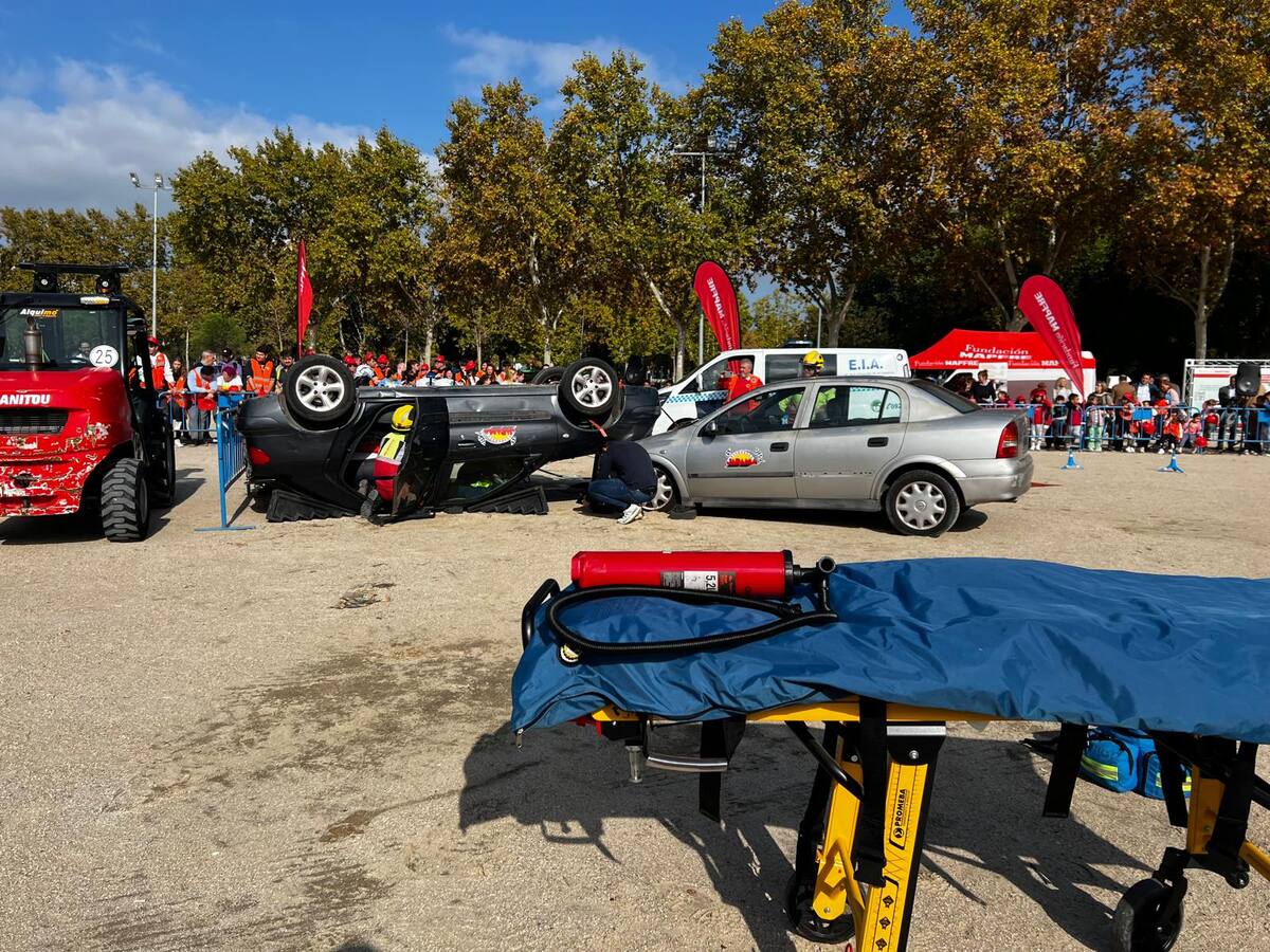 Talavera sensibiliza a los más pequeños para que sepan actuar ante un siniestro vial o una situación de emergencia