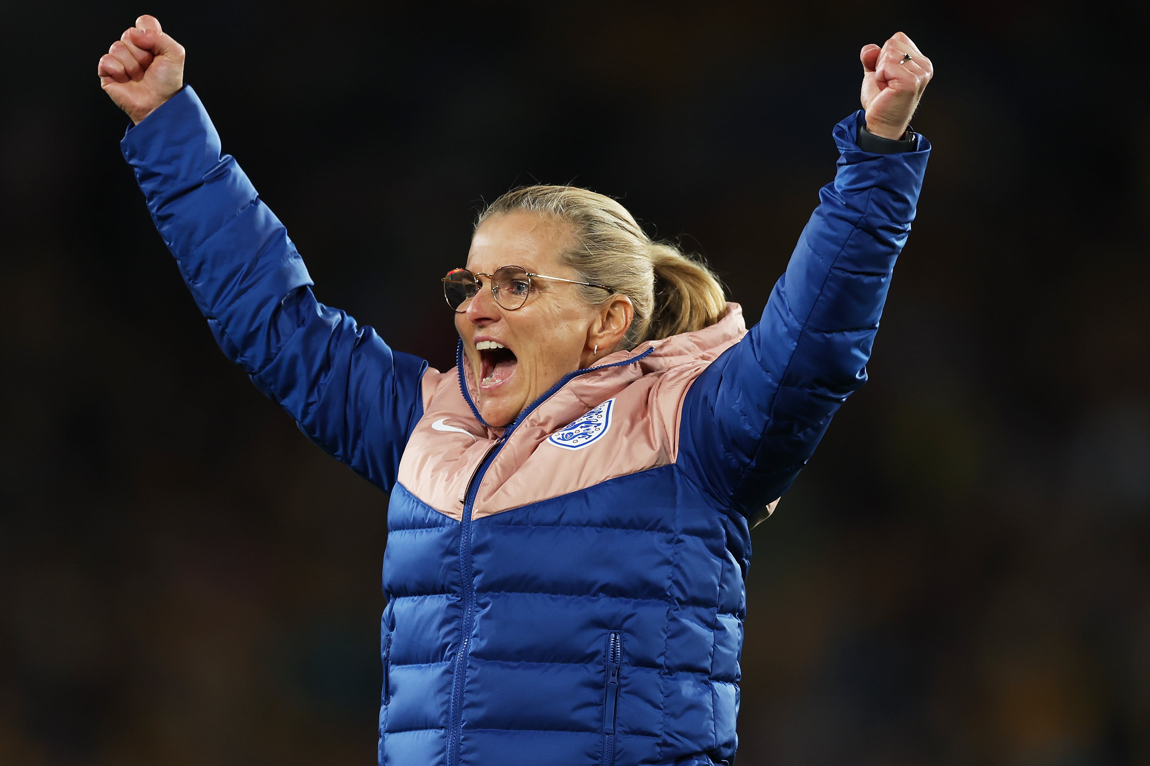 Sarina Wiegman, entrenadora de la selección inglesa femenina. (Photo by Mark Metcalfe - FIFA/FIFA via Getty Images)