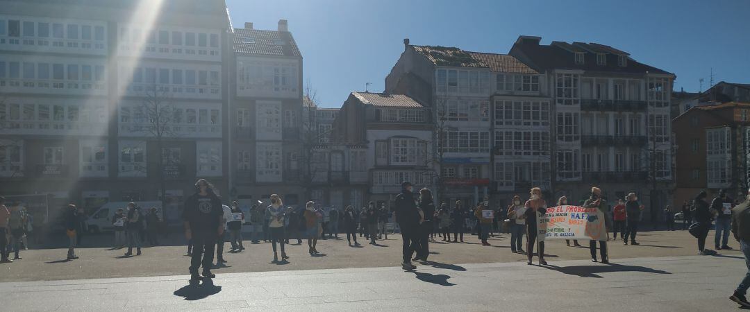 Concentración de la hostelería ferrolana