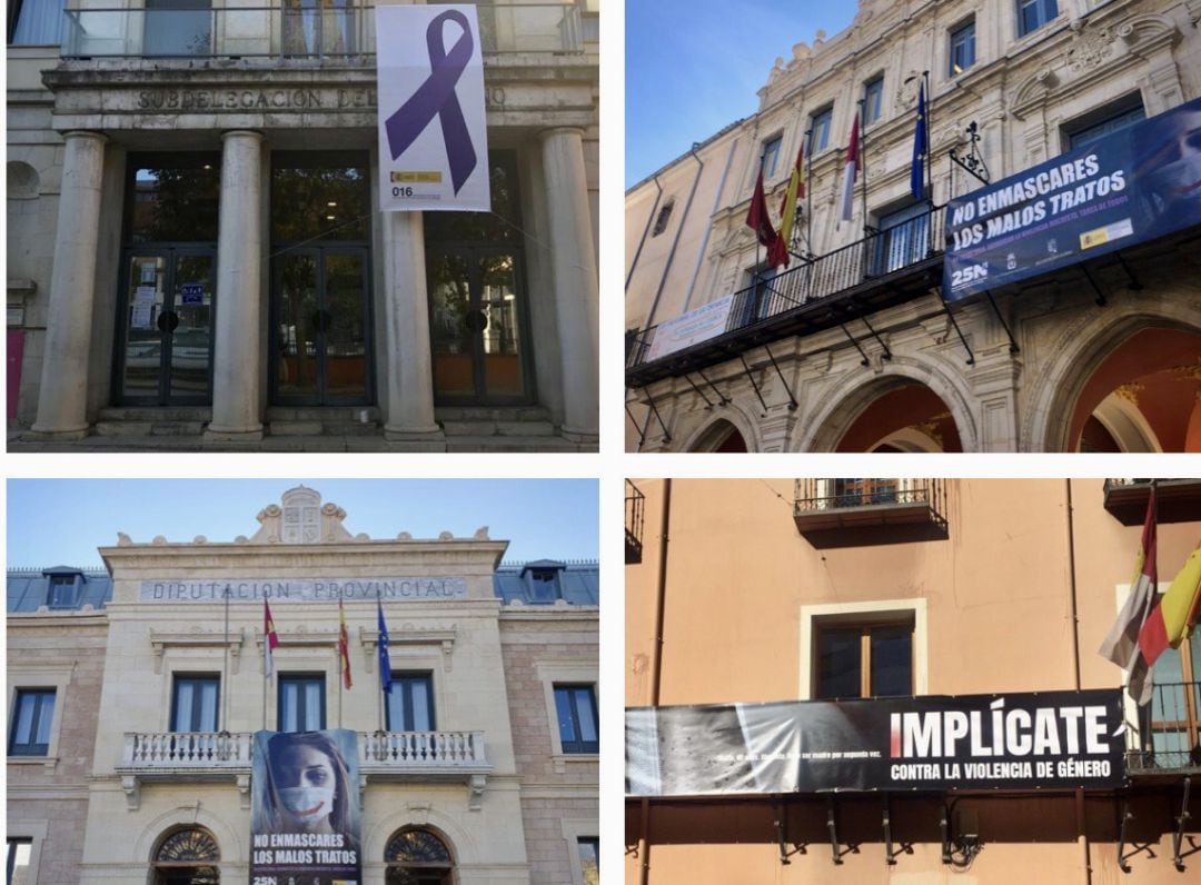 Las distintas instituciones han lanzado mensajes de rechazo a la violencia de cara a este 25-N