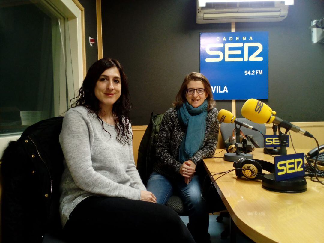 Nieves Azañedo e Irene Sanz