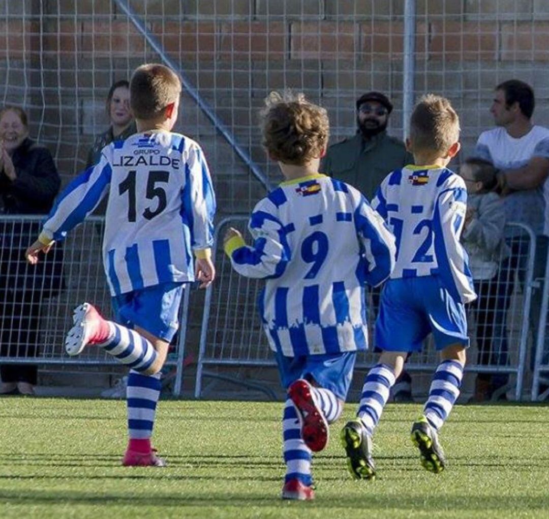 Uno de los equipos de categorías inferiores de la Arandina.