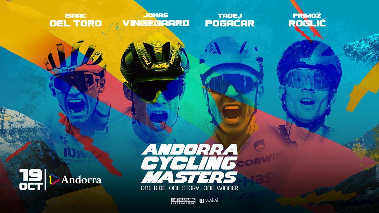 Tadej Pogacar, Jonas  Vingegaard, Primoz Roglic i Issac del Toro s'enfrontaran el 19 d'octubre