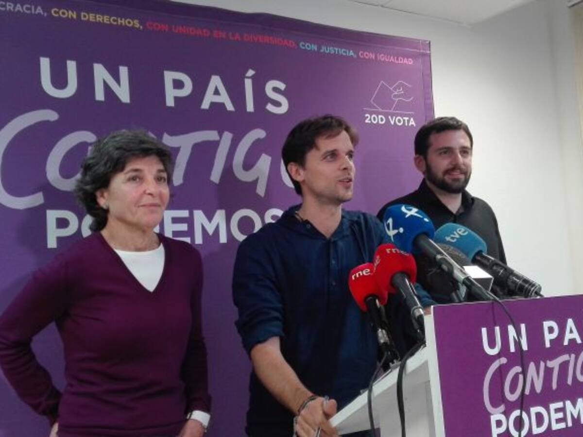 Podemos, IU y Equo irán en coalición a las elecciones del 26J en Extremadura