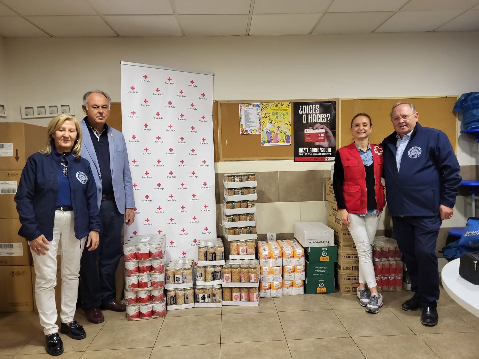 Momento de la entrega