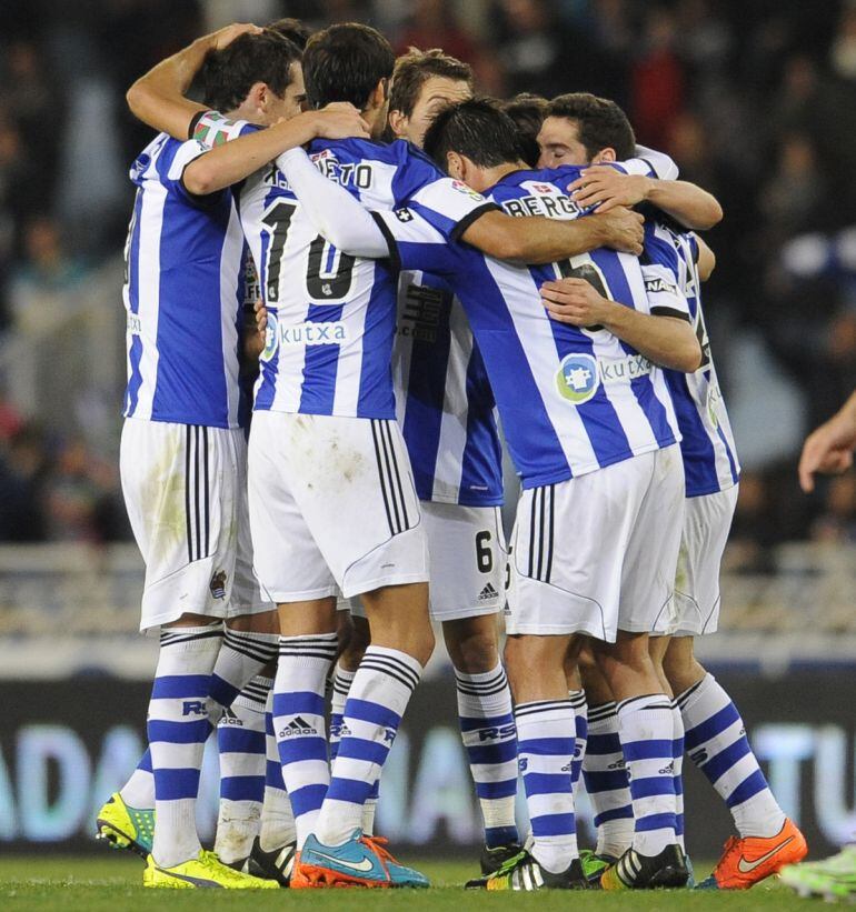 09/11/14  PARTIDO PRIMERA DIVISION  REAL SOCIEDAD - ATLETICO DE MADRID 
 SEGUNDO GOL AGIRRETXE 2-1 ALEGRIA 