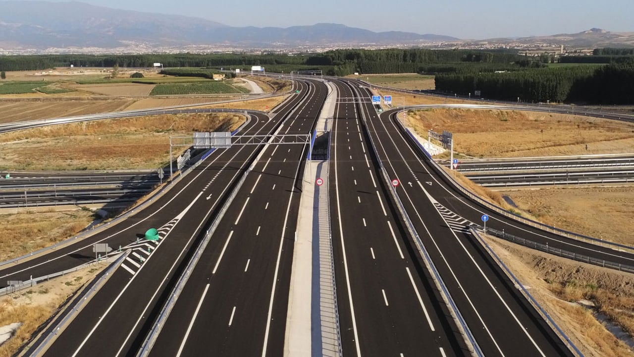 Autovía GR-43 ya en servicio entre Pinos Puente y Atarfe (Granada)