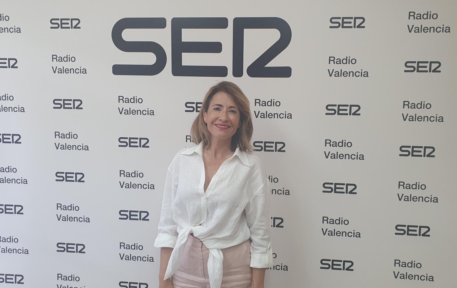 Raquel Sánchez, ministra de transportes en Radio València