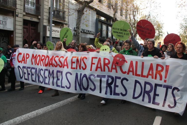 Capçalera de la manifestació