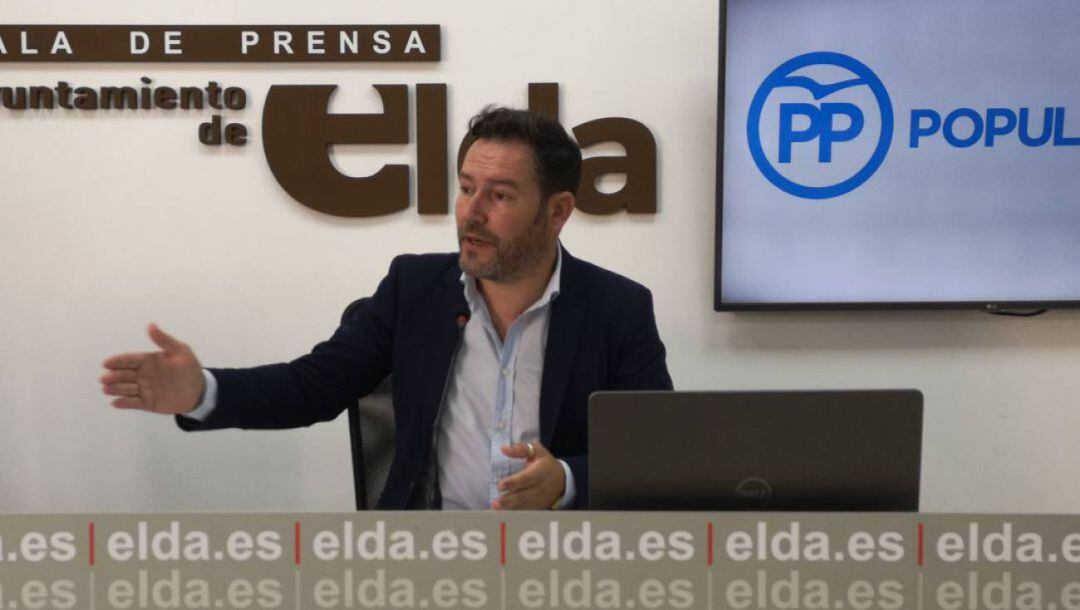Fran Muñoz, portavoz del PP Elda