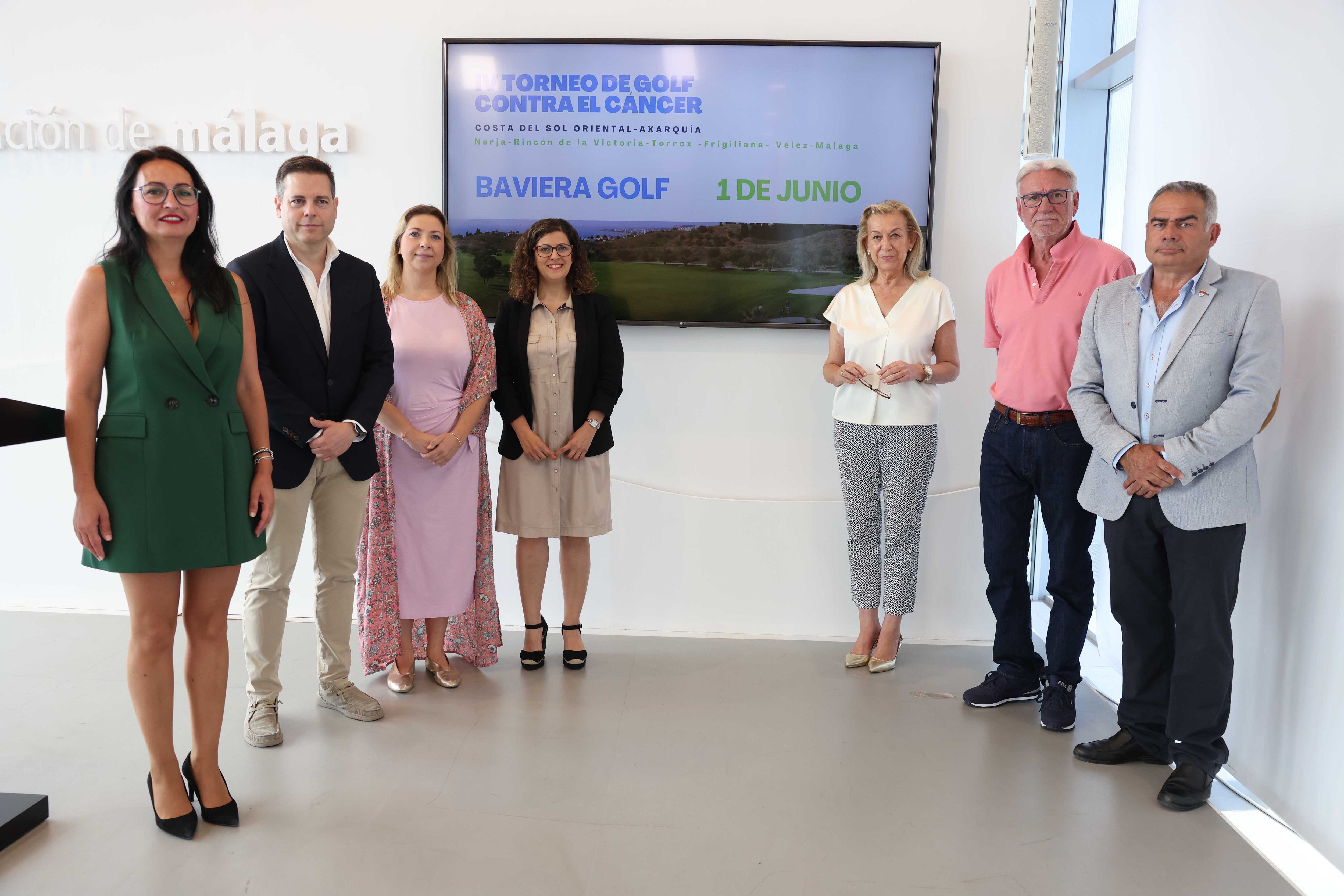 Presentación del torneo de golf Contra el Cáncer