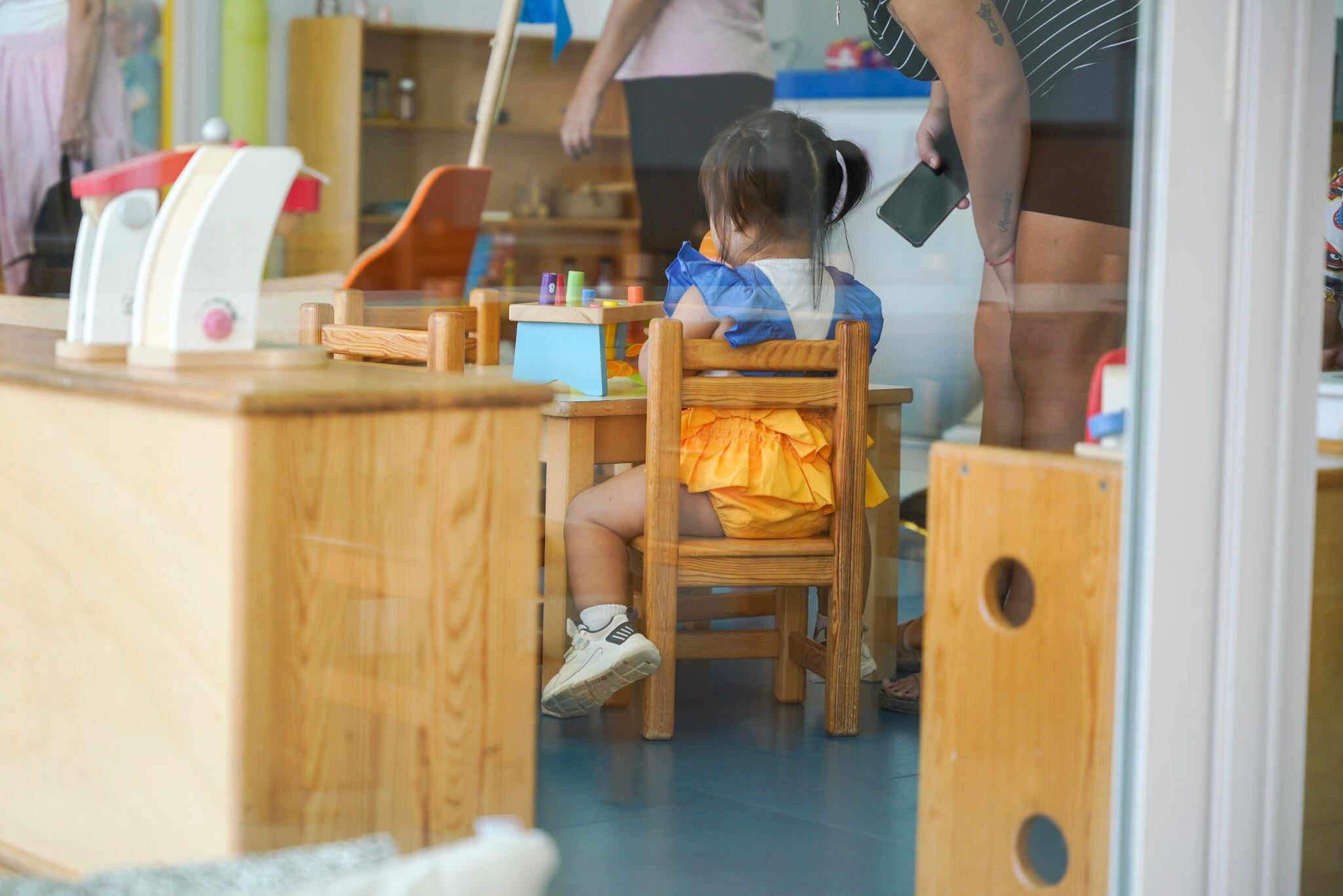 Una escoleta de la isla