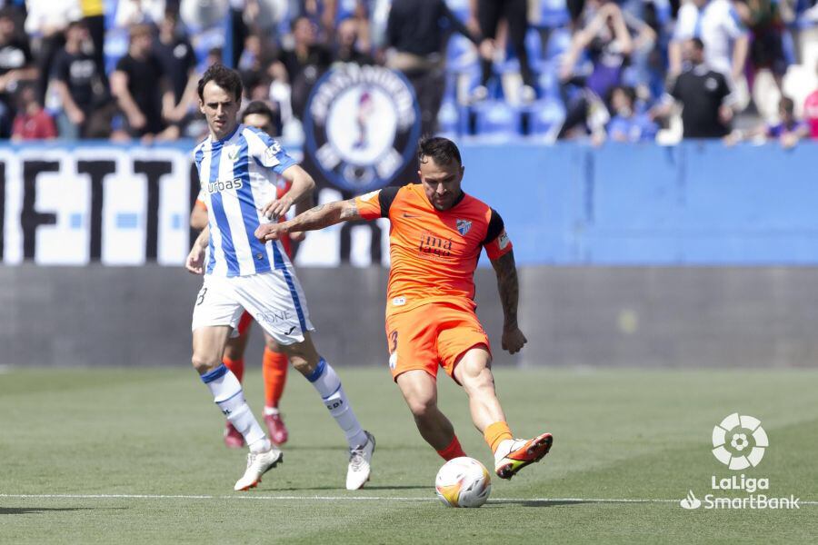 El Málaga se enfrentó al Leganés en el estadio de Butarque