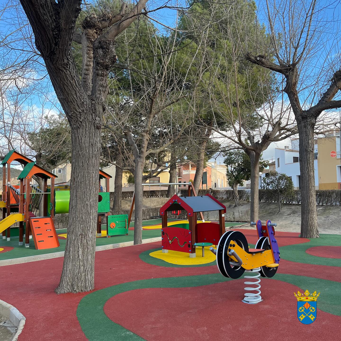 Obras en el Parque Padre Salvador