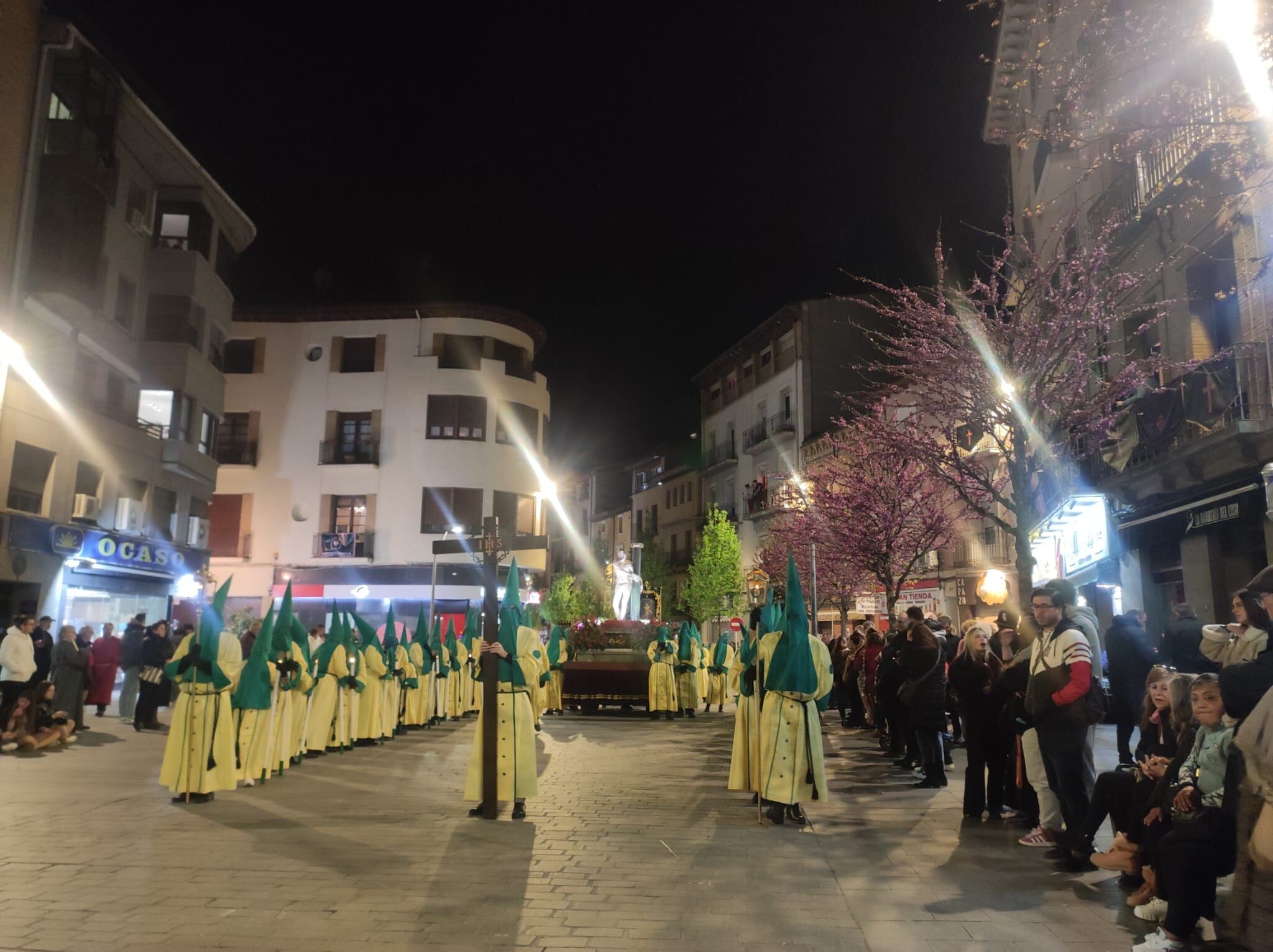 Procesión del Santo Entierro en Huesca.