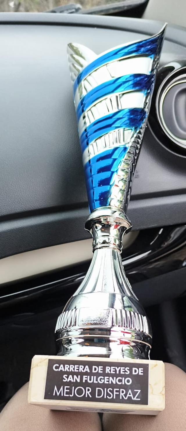 Trofeo al mejor disfraz