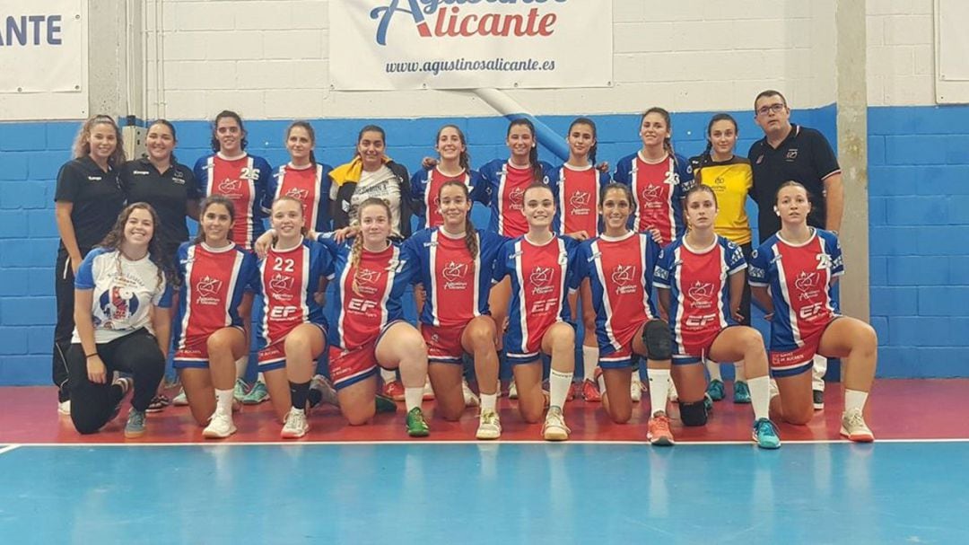 Agustinos Alicante será el gran ausente en la categoría de Plata de balonmano femenino