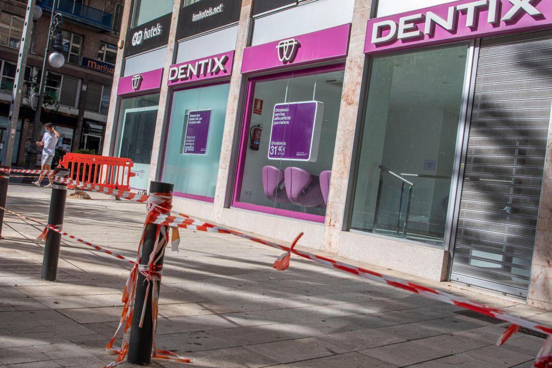 Vista exterior de la clínica Dentix de la avenida Jaime III de Palma