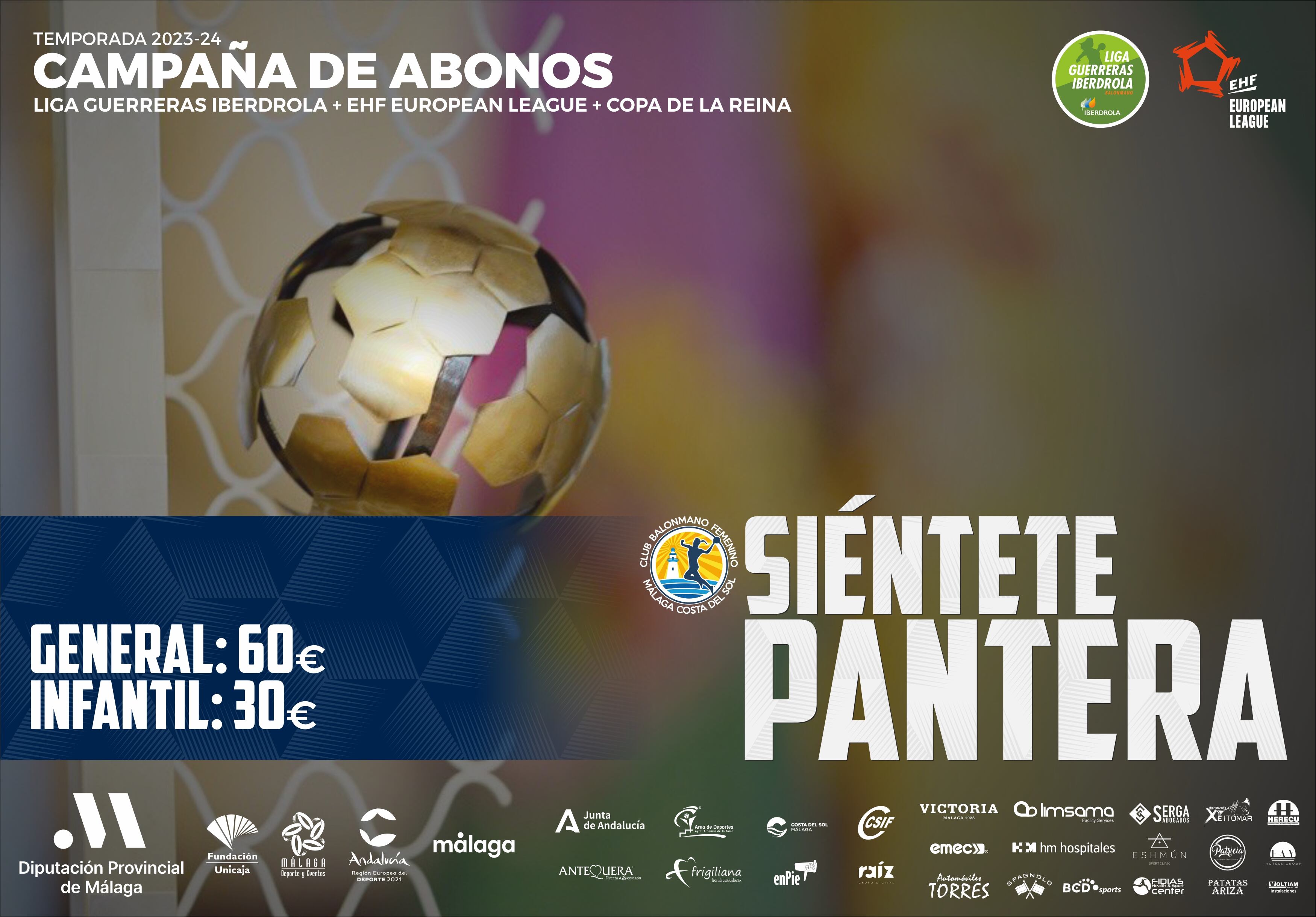 Anuncio de la campaña de abonados del Costa del Sol Málaga