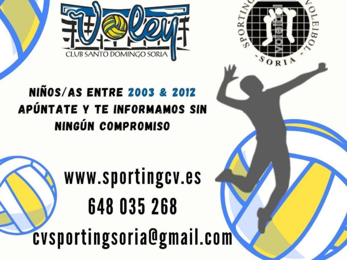 El Sporting CV Soria-Santo Domingo inicia la captación de jugadores para las categorías inferiores