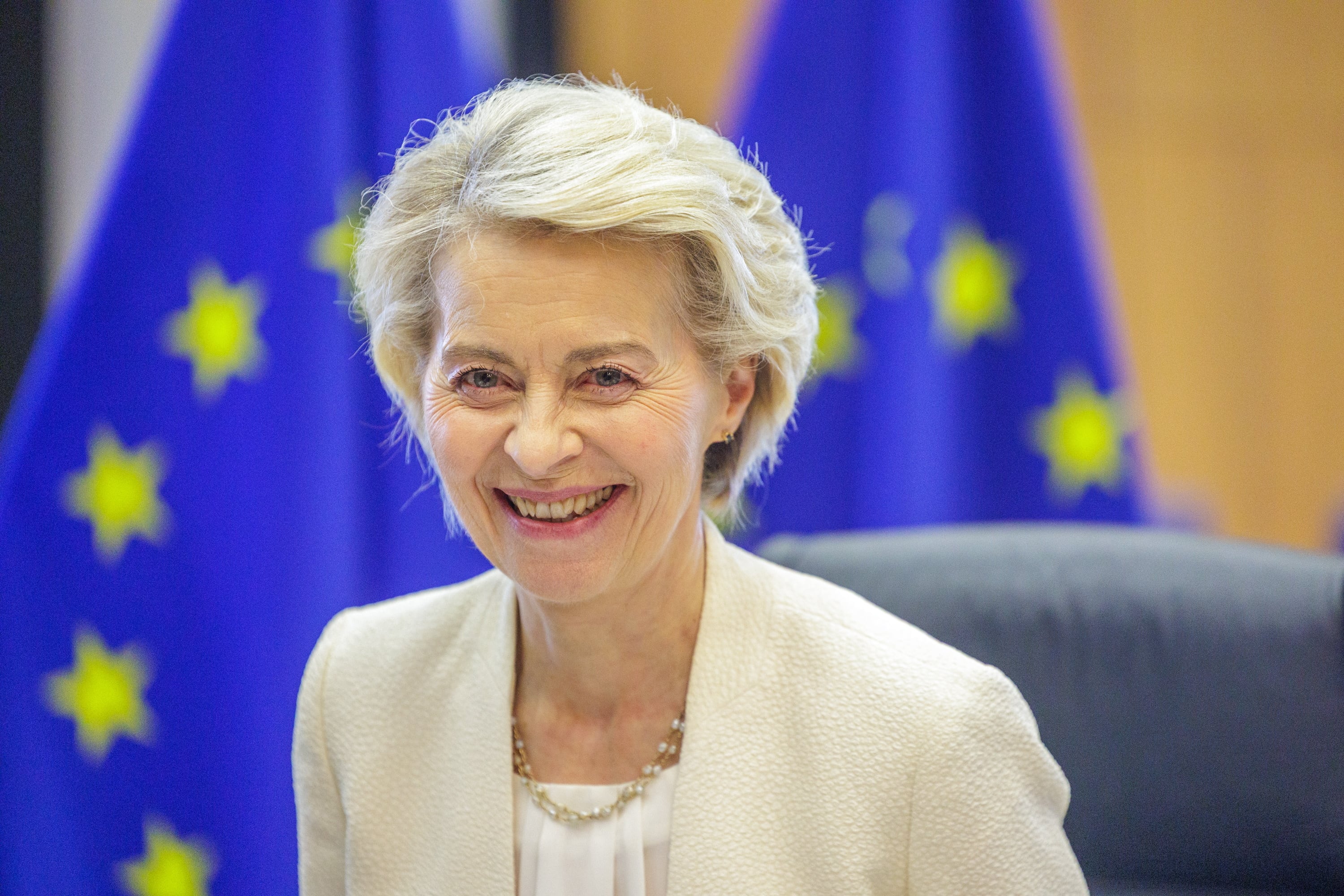 La presidenta de la Comisión Europa, Ursula von der Leyen