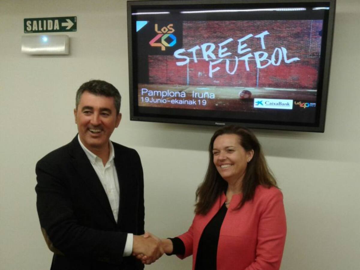 Street Futbol con Los 40 el domingo 19 de junio en Pamplona