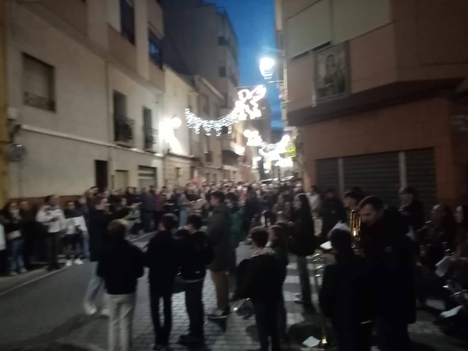 Encendido iluminación navideña en Banyeres